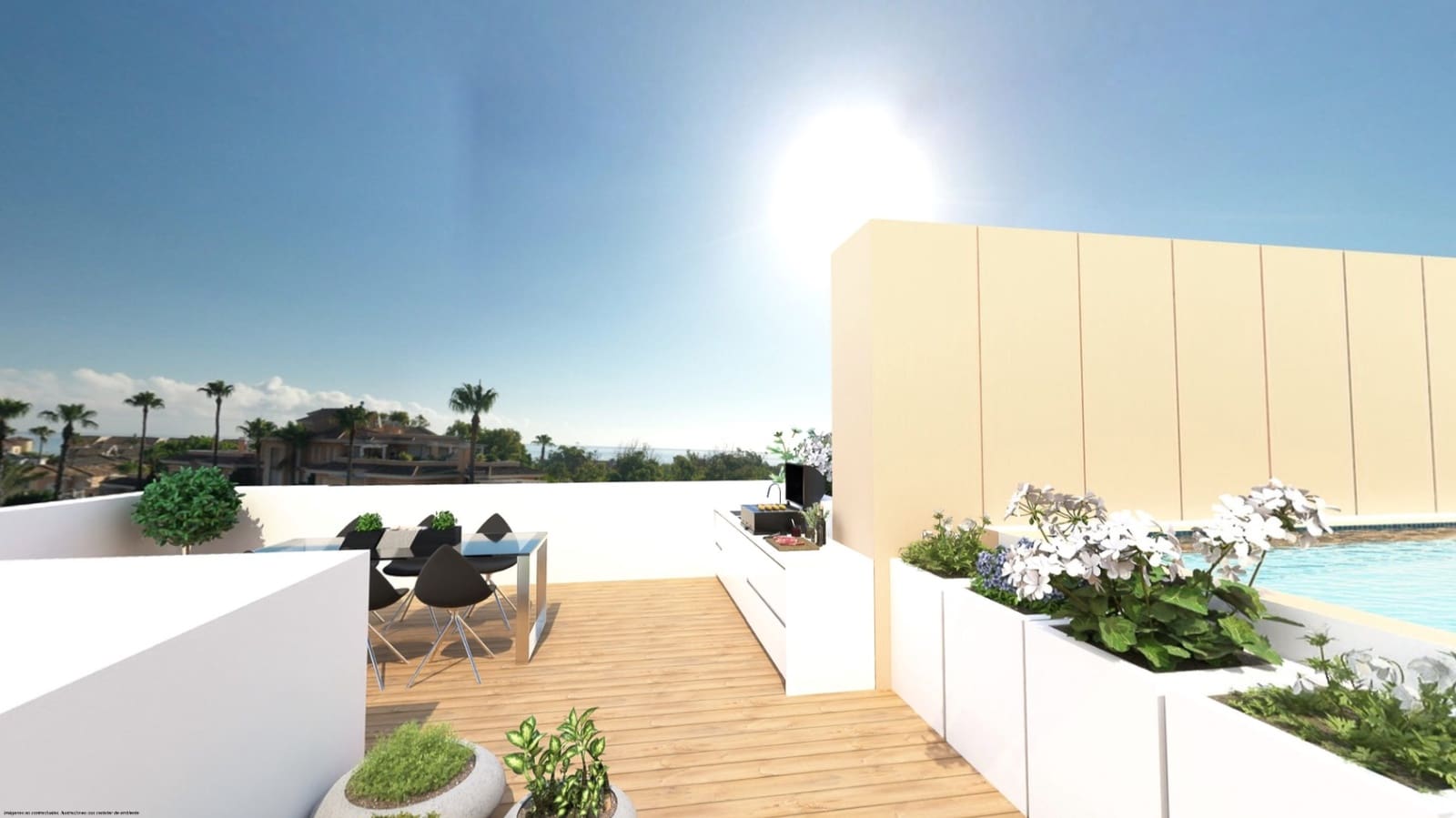 3 soverom Leilighet til salgs i Oliva med svømmebasseng garasje - € 380 275 (Ref: 8123971)