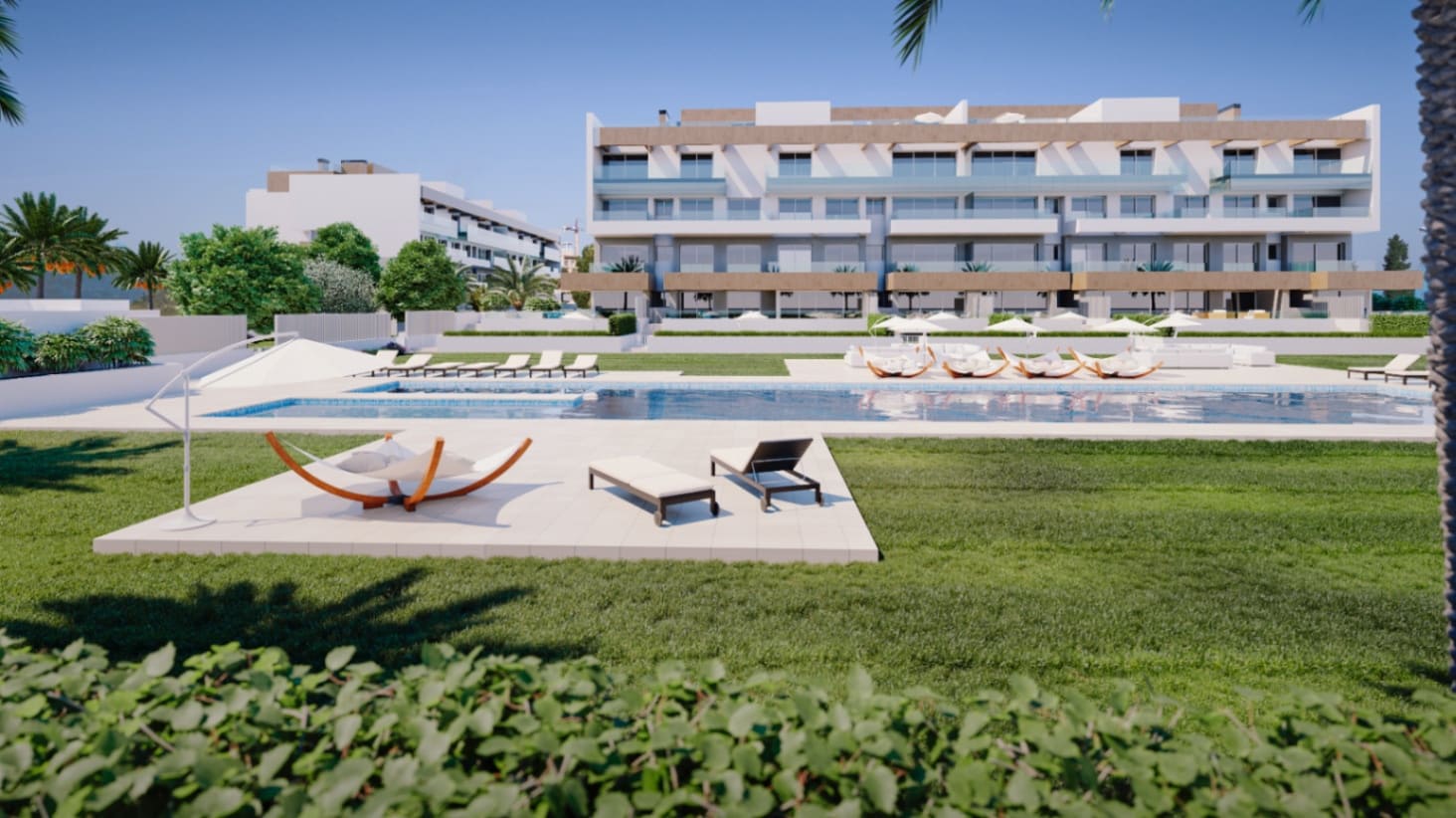 2 soverom Leilighet til salgs i Oliva med svømmebasseng garasje - € 378 950 (Ref: 8123972)