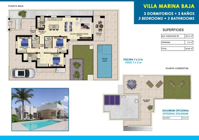 3 quarto Moradia para venda em Polop com piscina garagem - 598 000 € (Ref: 8830110)