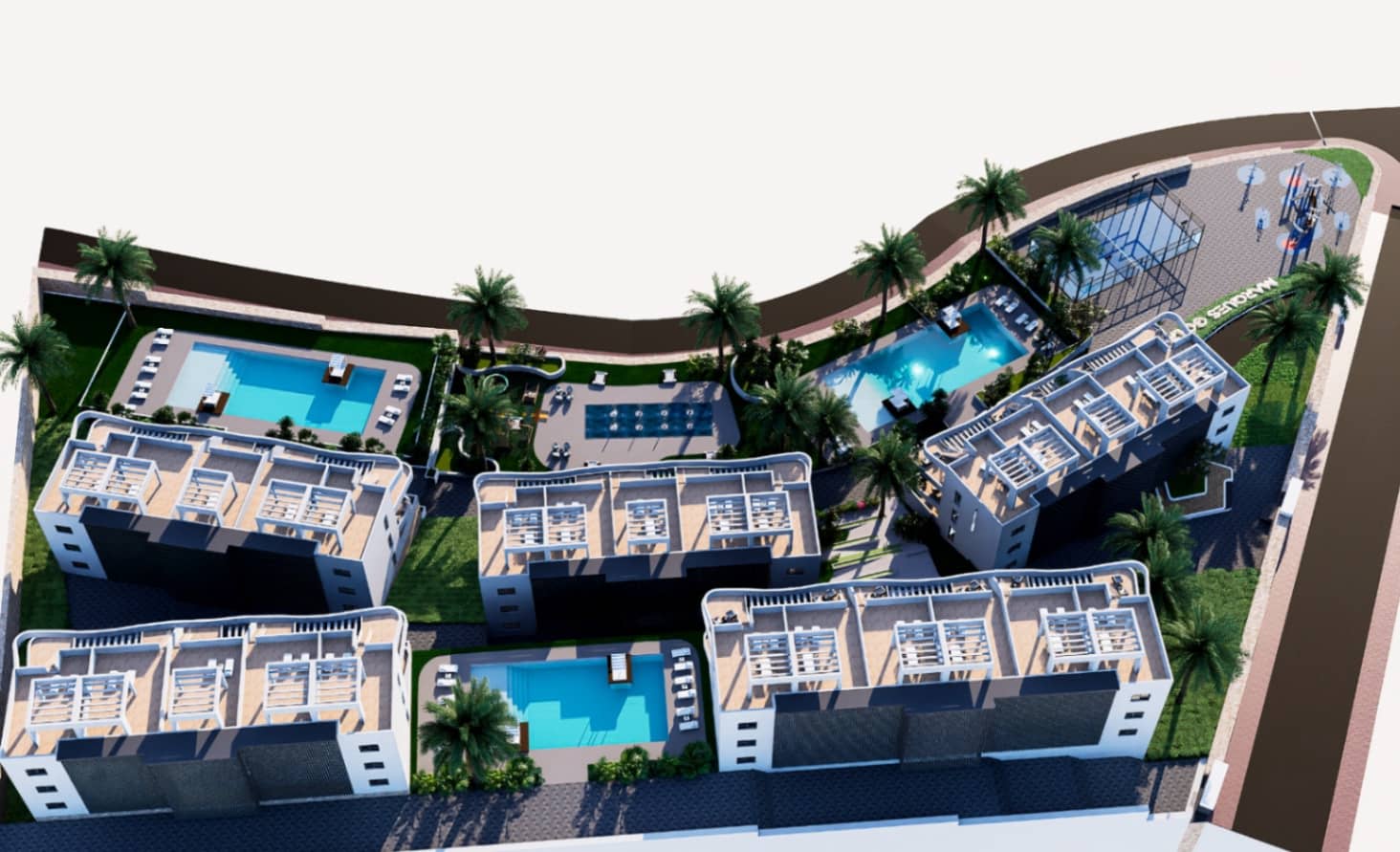 2 soverom Leilighet til salgs i Finestrat med svømmebasseng garasje - € 359 900 (Ref: 8852158)