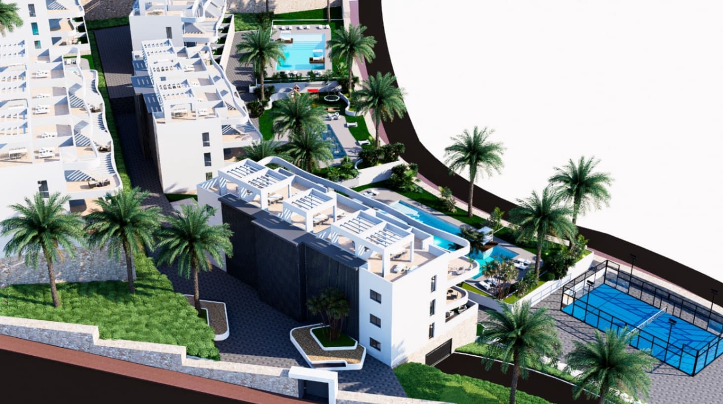 2 soverom Leilighet til salgs i Finestrat med svømmebasseng garasje - € 359 900 (Ref: 8852158)