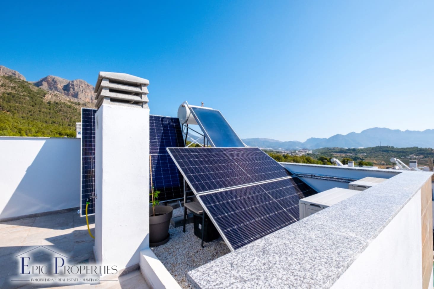 3 chambre Maison de Ville à vendre à Polop avec piscine garage - 379 000 € (Ref: 9144452)