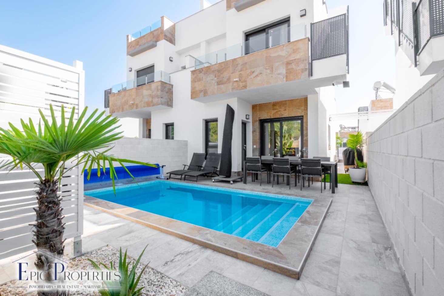 3 chambre Maison de Ville à vendre à Polop avec piscine garage - 379 000 € (Ref: 9144452)