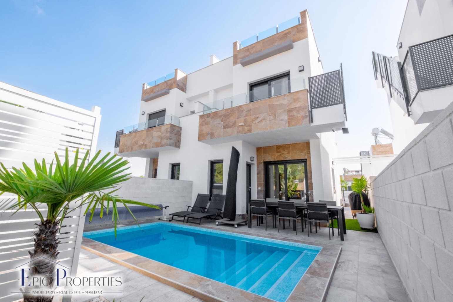 3 chambre Maison de Ville à vendre à Polop avec piscine garage - 379 000 € (Ref: 9144452)