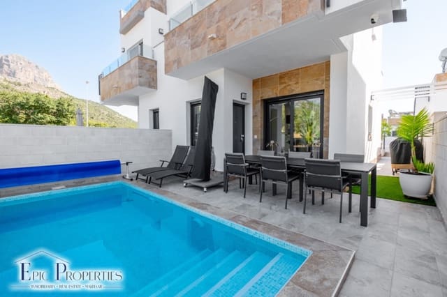 3 bedroom Townhouse for sale in Polop with pool garage - € 379,000 (Ref: 9144452)