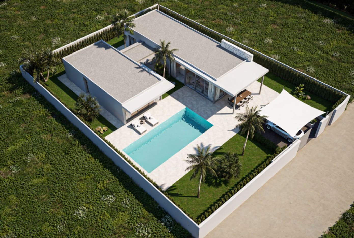 3 soverom Villa til salgs i Altea med svømmebasseng garasje - € 1 249 000 (Ref: 9172101)