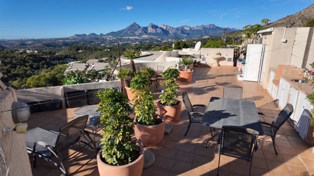 2 soveværelse Penthouse til salg i Altea la Vella, Altea med swimmingpool garage - € 550.000 (Ref: 9404546)