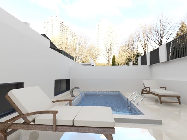 4 soveværelse Semi-Rækkehus til salg i La Nucia med swimmingpool garage - € 595.000 (Ref: 9550023)