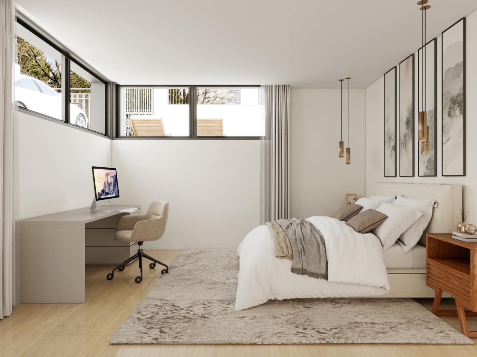 4 makuuhuone Paritalo myytävänä paikassa La Nucia mukana uima-altaan 
autotalli - 595 000 € (Ref: 9550023)