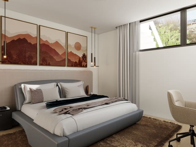 4 soveværelse Semi-Rækkehus til salg i La Nucia med swimmingpool garage - € 595.000 (Ref: 9550023)