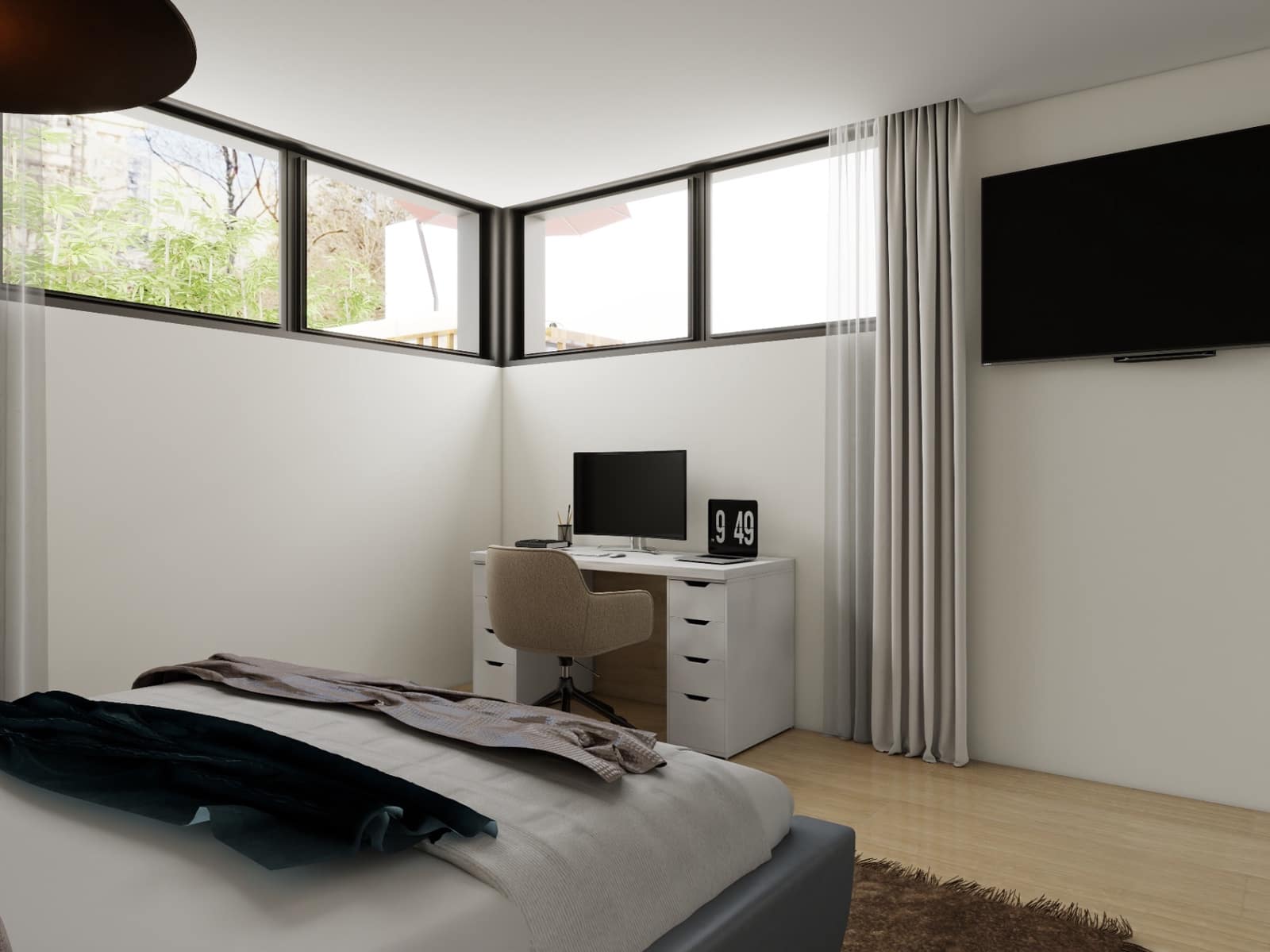 4 makuuhuone Paritalo myytävänä paikassa La Nucia mukana uima-altaan 
autotalli - 595 000 € (Ref: 9550023)