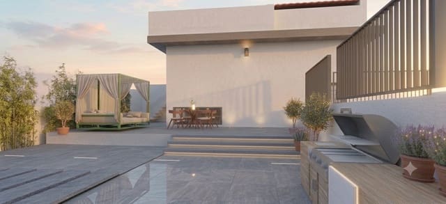 Pareado de 4 habitaciones en La Nucia en venta con piscina garaje - 575.000 € (Ref: 9550023)