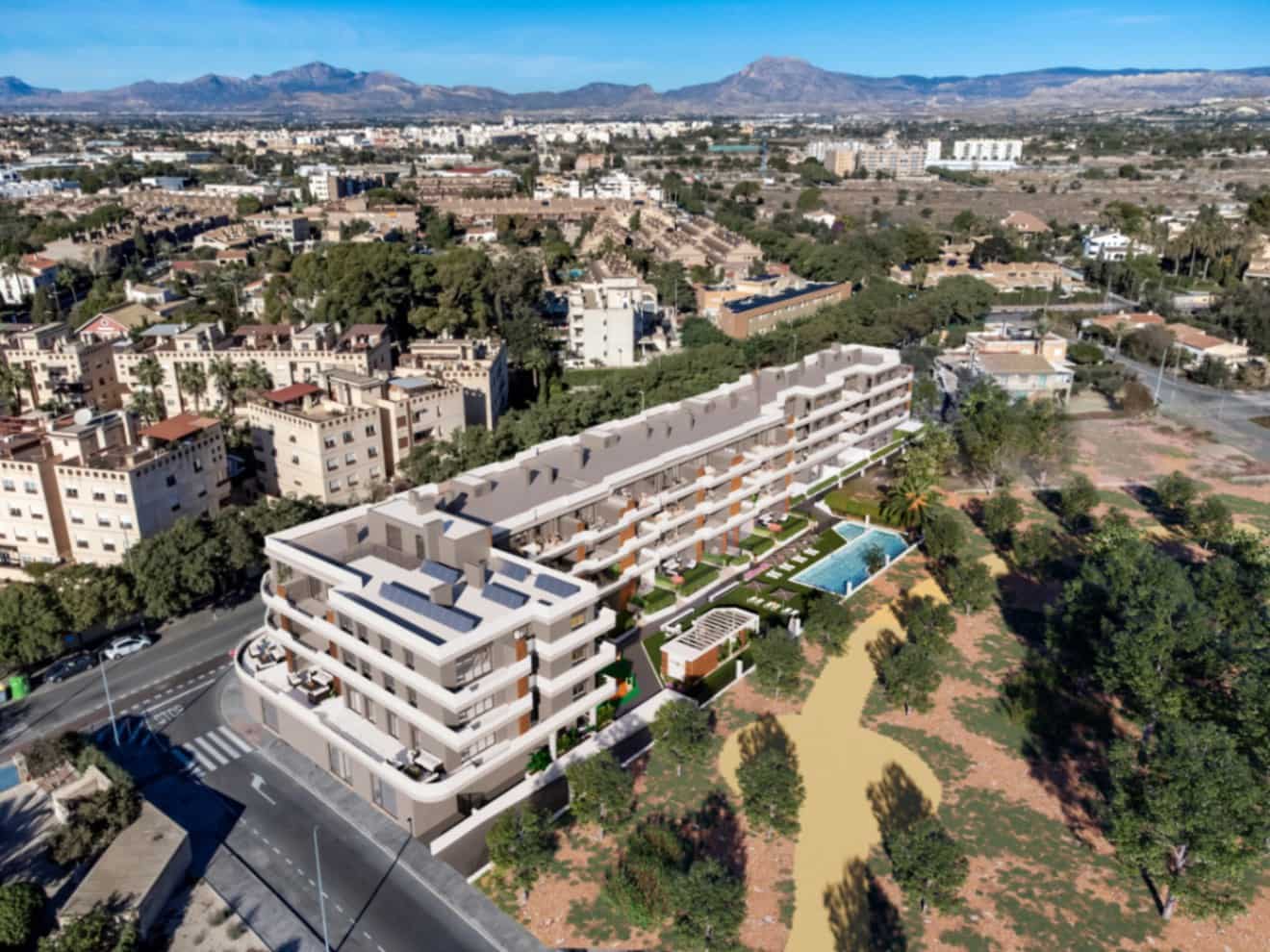 3 soverom Leilighet til leie i San Juan de Alicante / Sant Joan d'Alacant med svømmebasseng garasje - € 2 000 (Ref: 9579978)