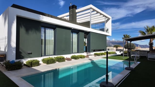 3 makuuhuone Huvila myytävänä paikassa Polop mukana uima-altaan 
autotalli - 585 000 € (Ref: 9589324)