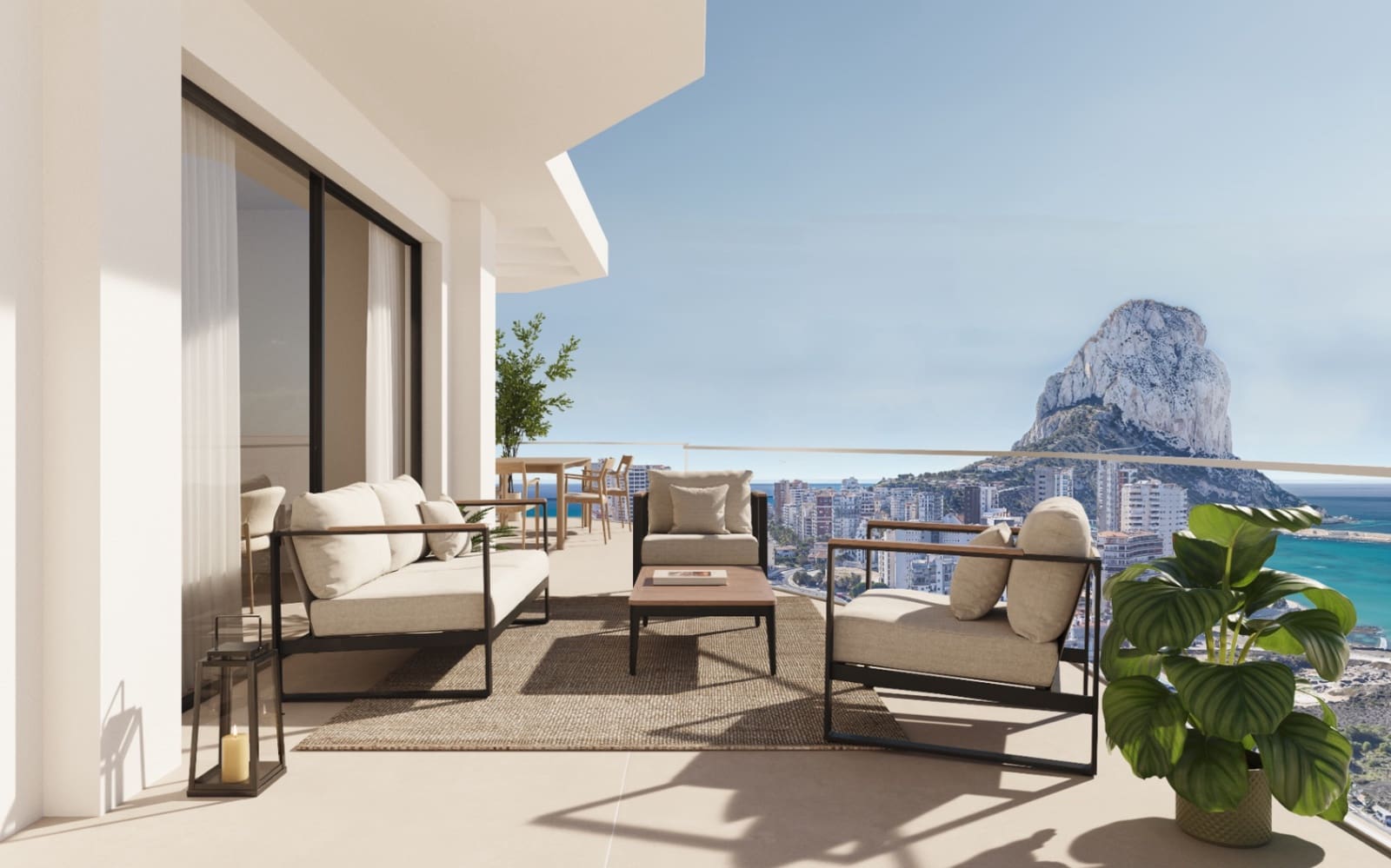 2 quarto Apartamento para venda em Calpe / Calp com piscina - 430 000 € (Ref: 9626730)