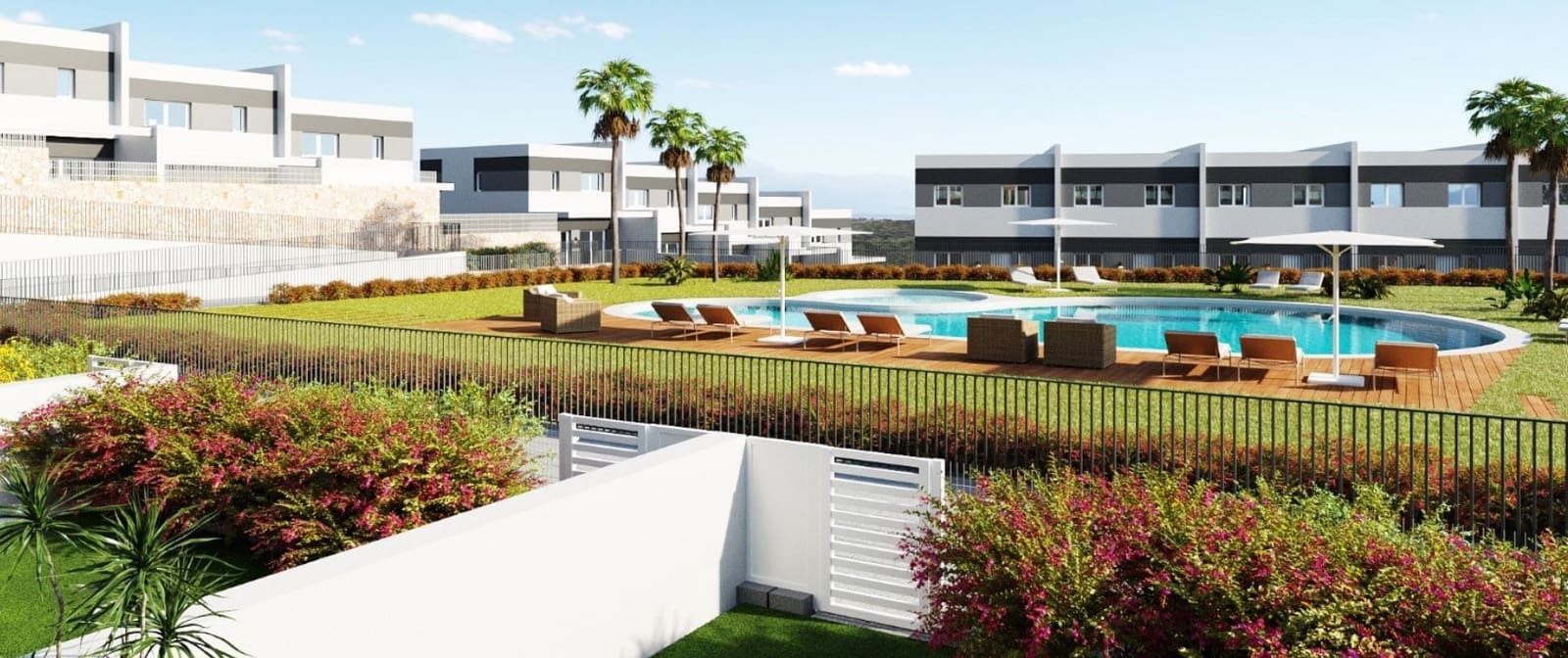 3 sovrum Semi-fristående Villa till salu i Finestrat med pool - 425 000 € (Ref: 9650595)