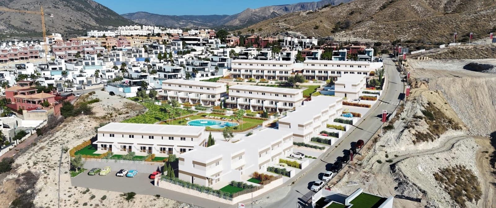 3 sovrum Semi-fristående Villa till salu i Finestrat med pool - 425 000 € (Ref: 9650595)