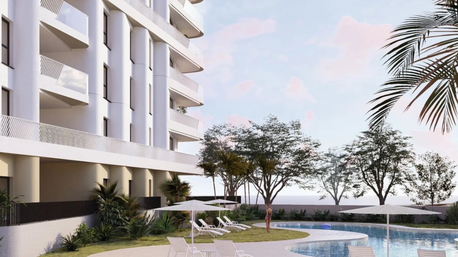 Apartamento de 1 habitación en La Villajoyosa / Vila Joiosa en venta con piscina - 280.500 € (Ref: 9665251)