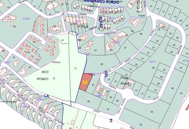 Tontti myytävänä paikassa Alfaz del Pi / L'Alfàs del Pi - 180 000 € (Ref: 9927777)
