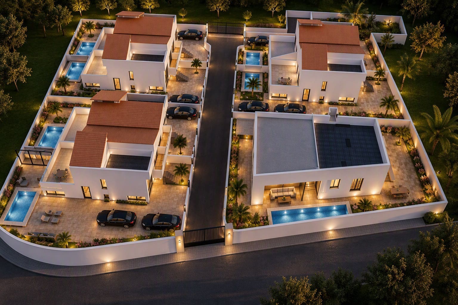 4 sypialnia Dom blizniak na sprzedaż w La Nucia z basenem garażem - 575 000 € (Ref: 9938787)
