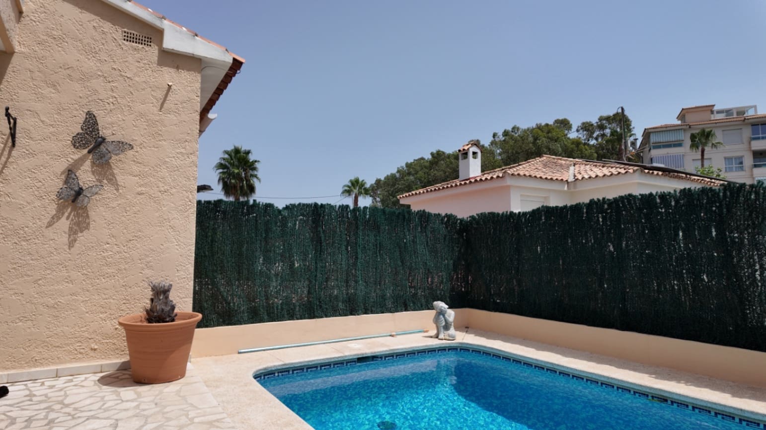 3 Zimmer Doppelhaus zu vermieten in Albir mit Pool - 1.450 € (Ref: 9976350)