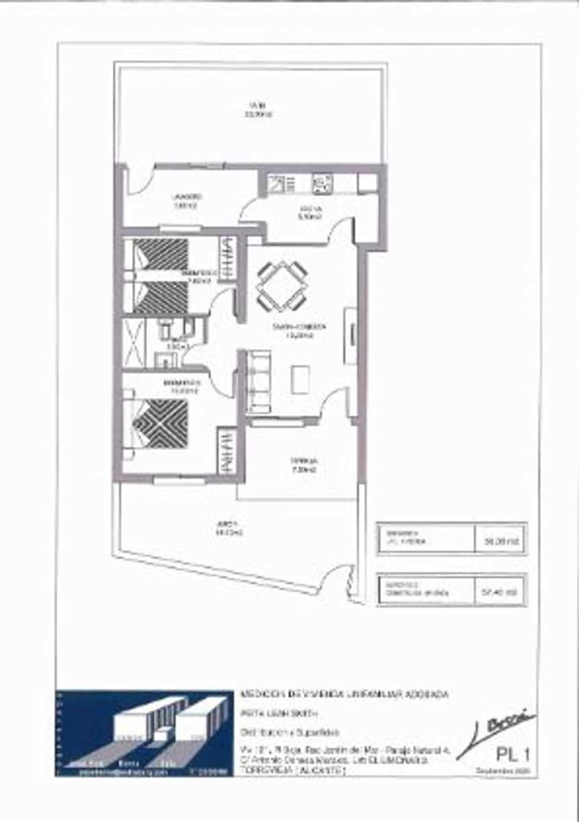 Casa de 2 habitaciones en Torrevieja en venta con piscina garaje - 135.000 € (Ref: 9256747)
