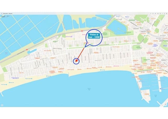 Apartamento de 6 habitaciones en Gran Playa, Santa Pola en venta con garaje - 429.000 € (Ref: 9445649)