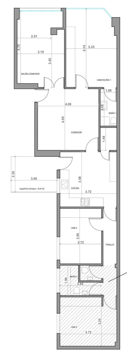 3 slaapkamer Appartement te koop in Torrevieja met garage - € 180.000 (Ref: 9731574)