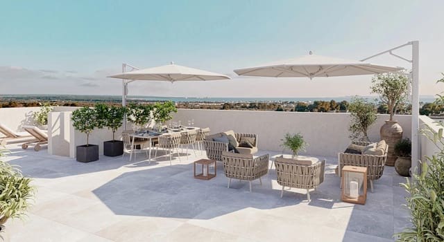 2 soveværelse Penthouse til salg i Sa Rapita / La Rapita, Campos med swimmingpool garage - € 648.000 (Ref: 9118003)