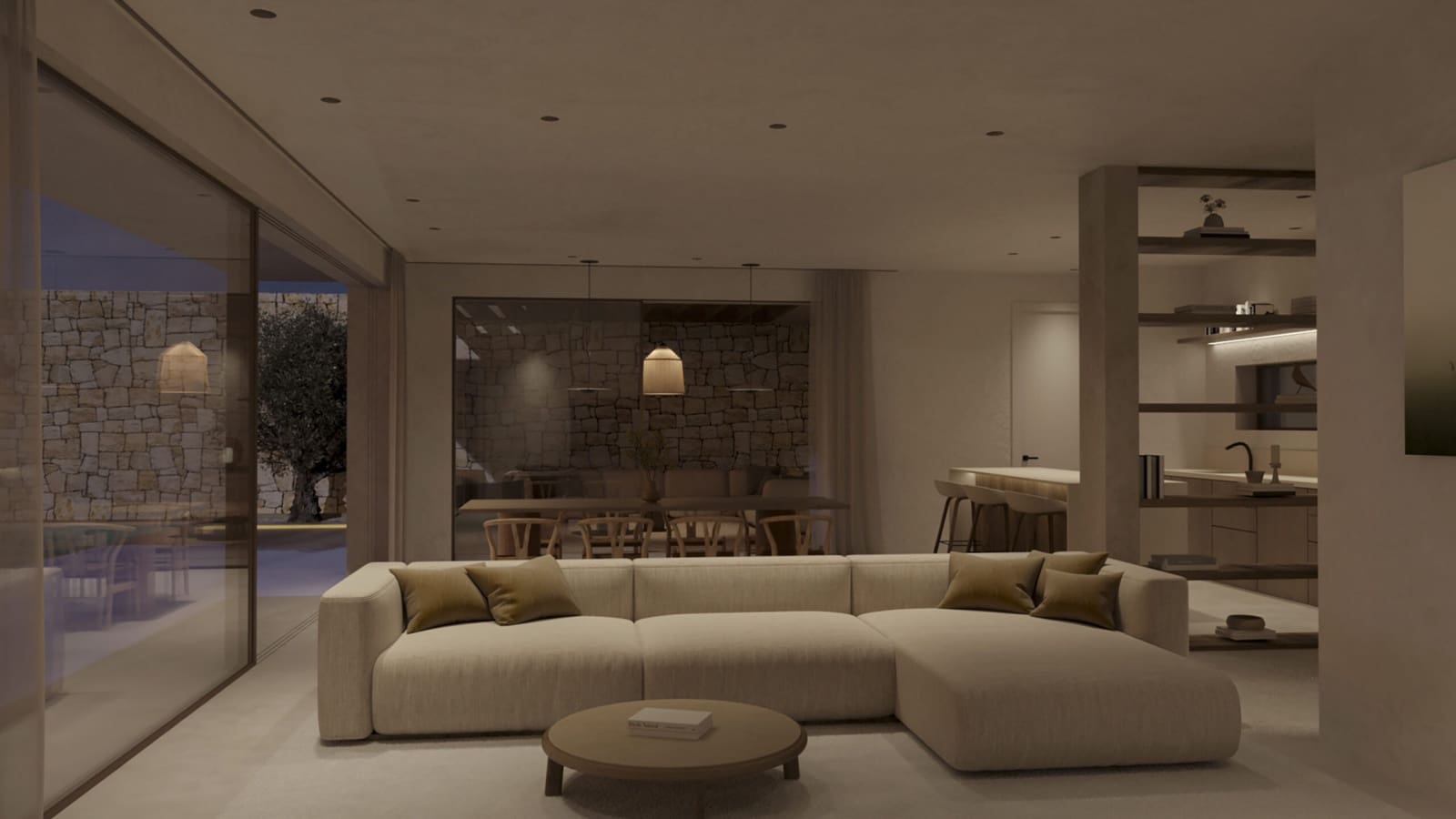 3 soveværelse Villa til salg i Teulada med swimmingpool - € 1.690.000 (Ref: 9221333)