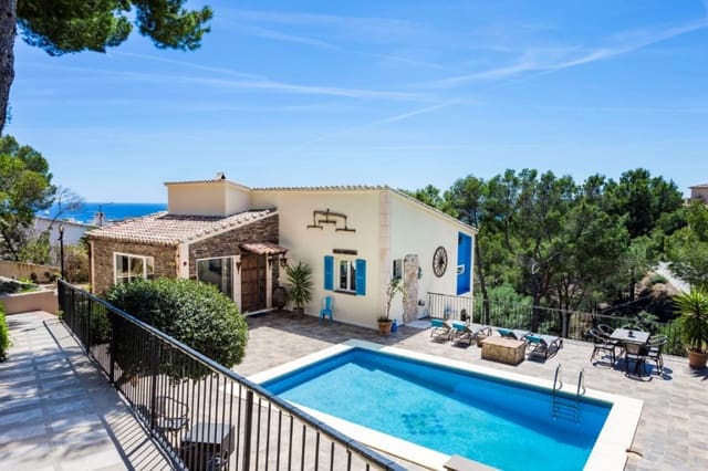3 soverom Villa til salgs i Costa d'en Blanes, Calvià med svømmebasseng garasje - € 1 790 000 (Ref: 3984326)