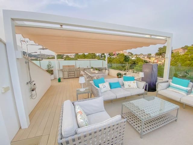 2 soveværelse Penthouse til salg i Cala Mayor, Palma de Mallorca med swimmingpool garage - € 1.700.000 (Ref: 9533204)