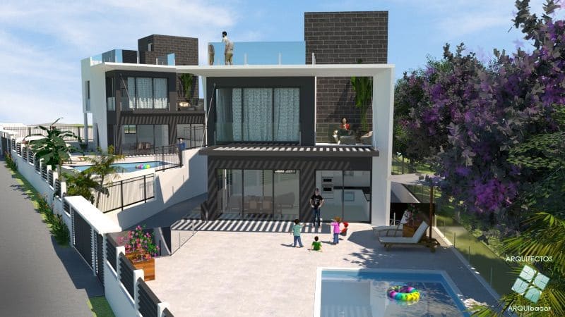 3 soveværelse Villa til salg i La Villajoyosa / Vila Joiosa med swimmingpool garage - € 685.000 (Ref: 7274915)