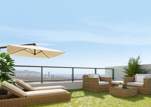 3 chambre Villa/Maison Semi-Mitoyenne à vendre à Finestrat avec piscine garage - 435 000 € (Ref: 7663418)