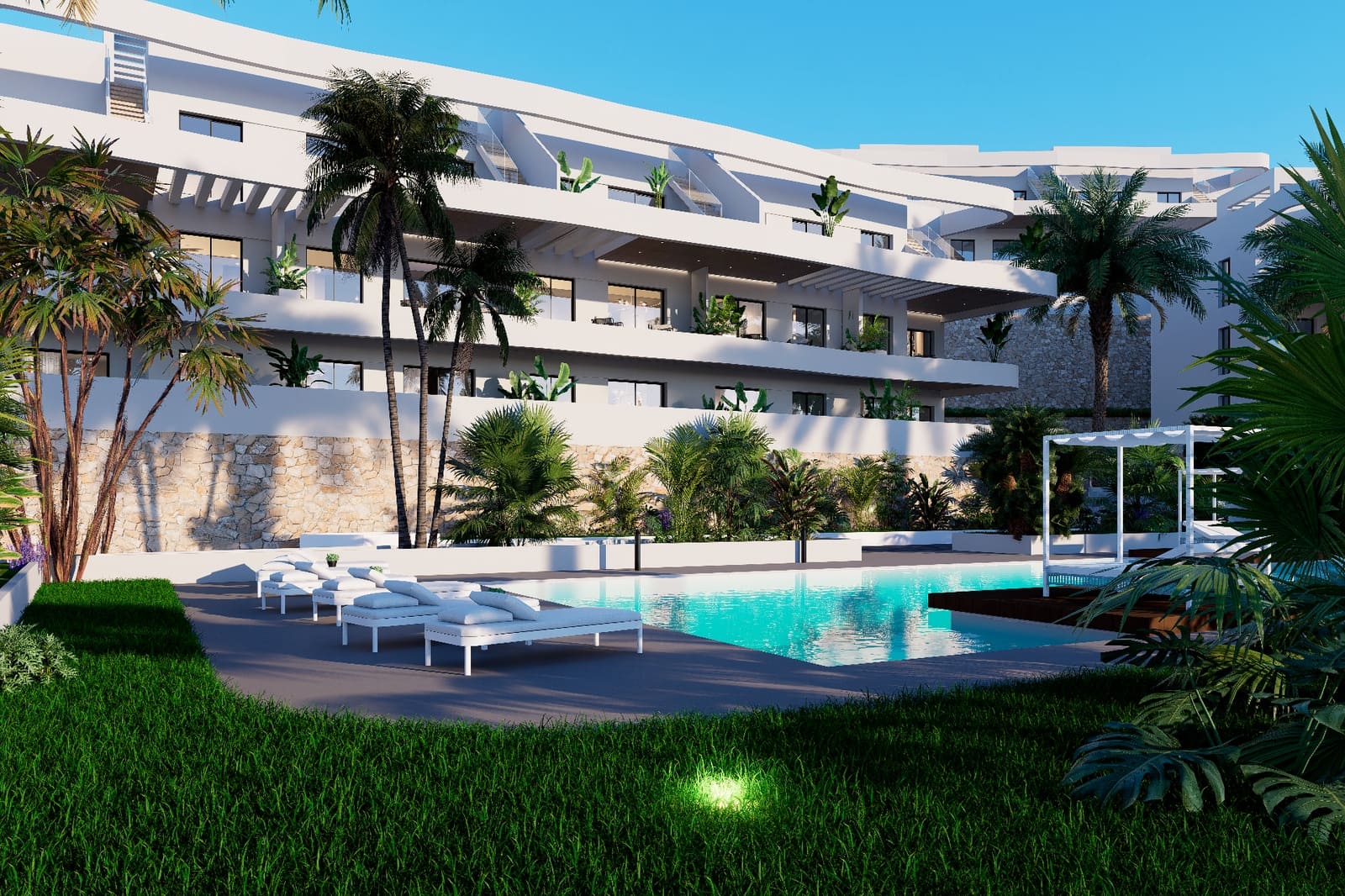 2 sypialnia Willa na sprzedaż w Finestrat z basenem - 369 900 € (Ref: 8228914)