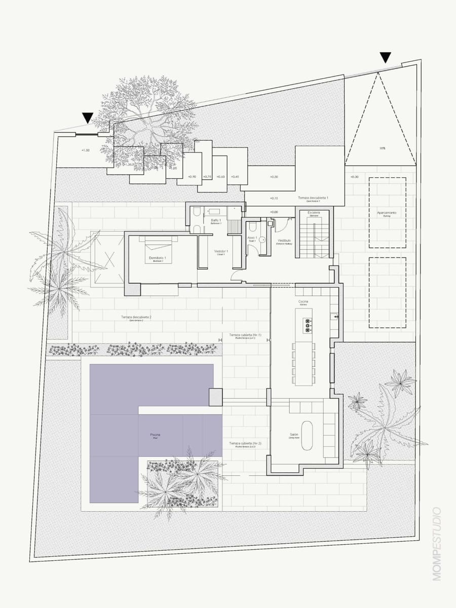 3 makuuhuone Huvila myytävänä paikassa La Nucia mukana uima-altaan 
autotalli - 1 325 000 € (Ref: 8480544)