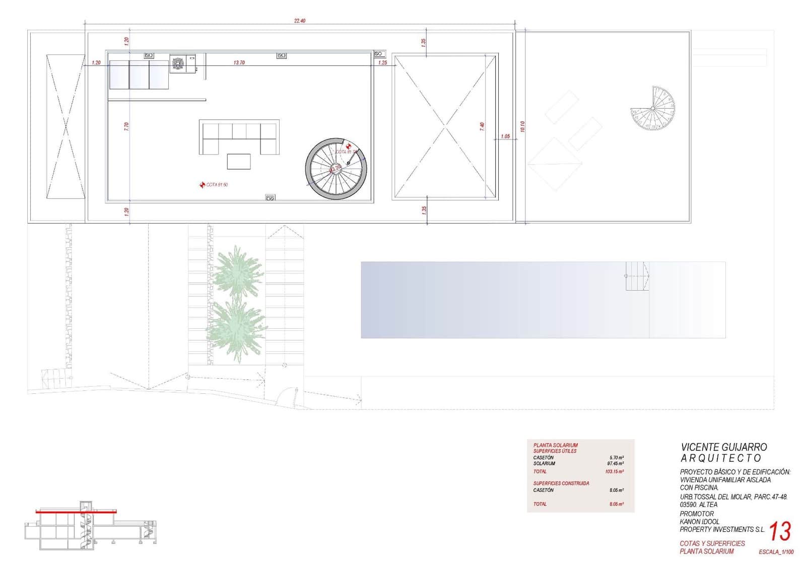 Teren niezagospodarowany na sprzedaż w Altea - 690 000 € (Ref: 9050734)