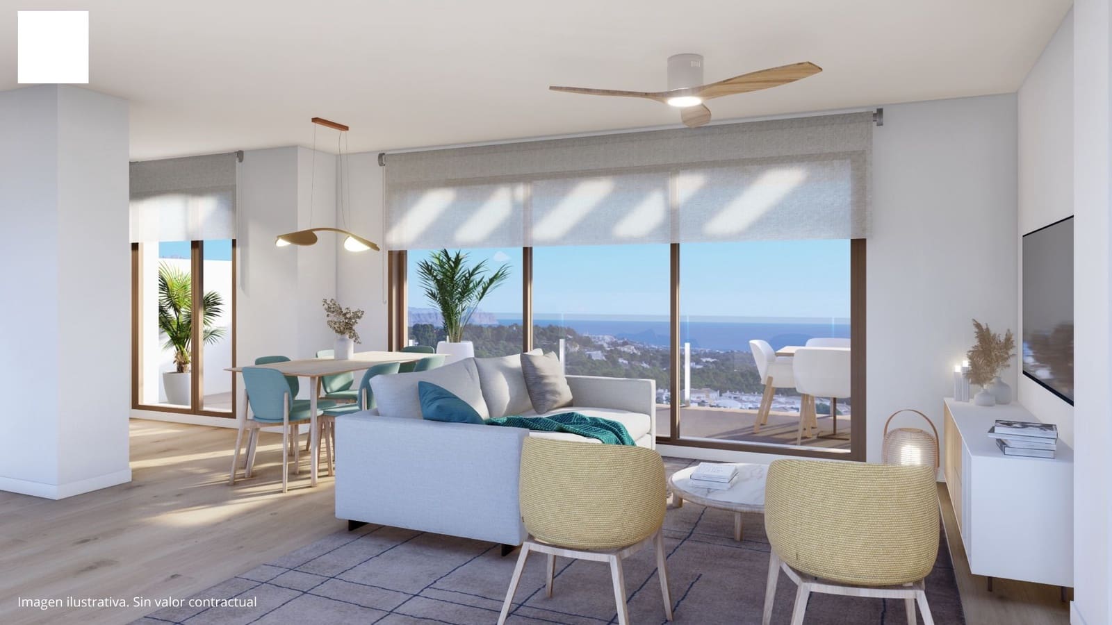 Chalet de 4 habitaciones en La Nucia en venta con piscina garaje - 427.000 € (Ref: 9068532)