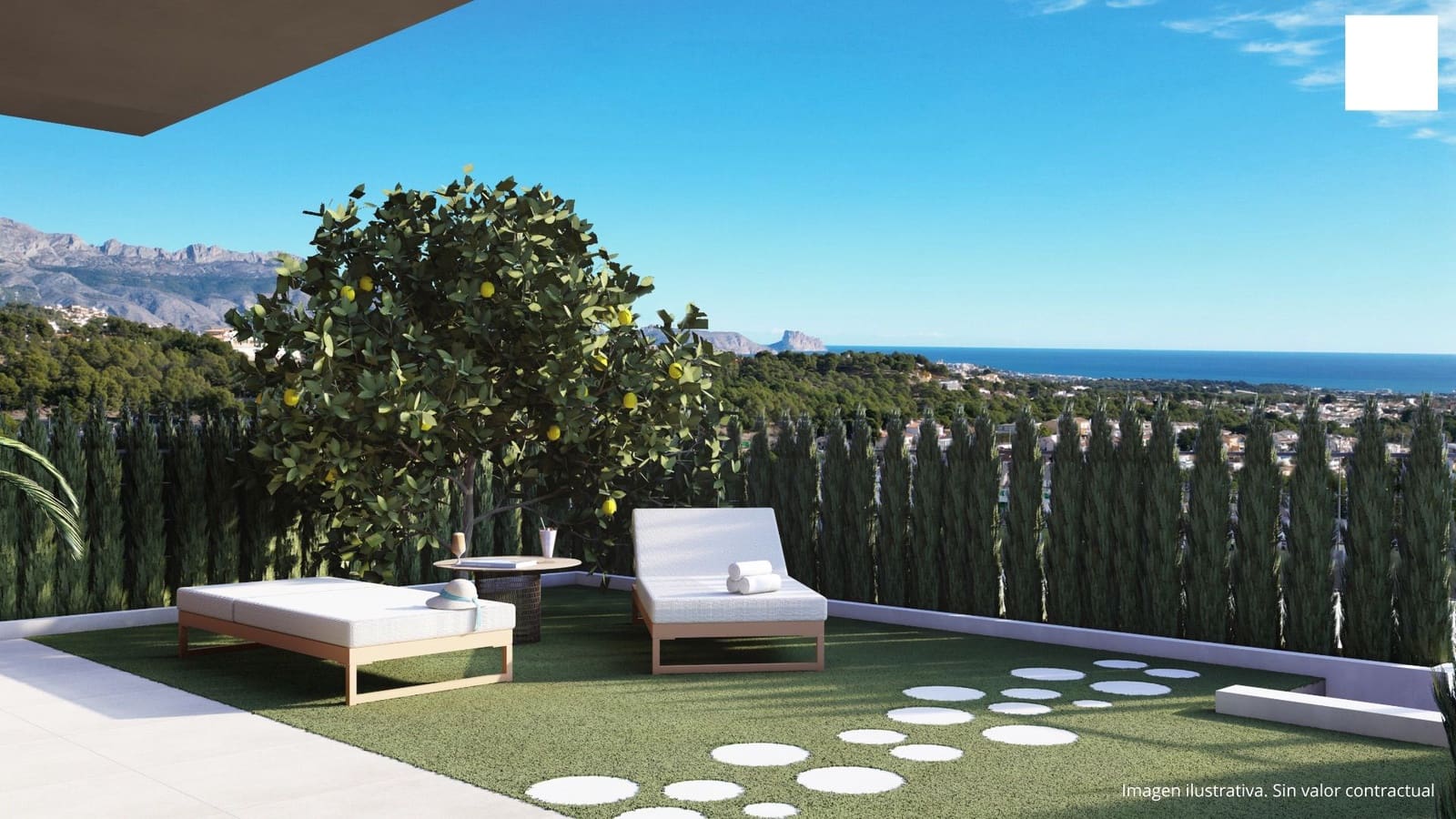 Chalet de 4 habitaciones en La Nucia en venta con piscina garaje - 427.000 € (Ref: 9068532)