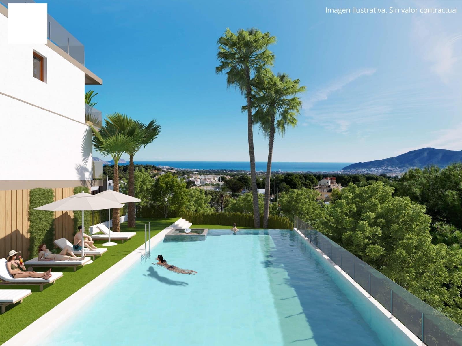 Chalet de 4 habitaciones en La Nucia en venta con piscina garaje - 427.000 € (Ref: 9068532)