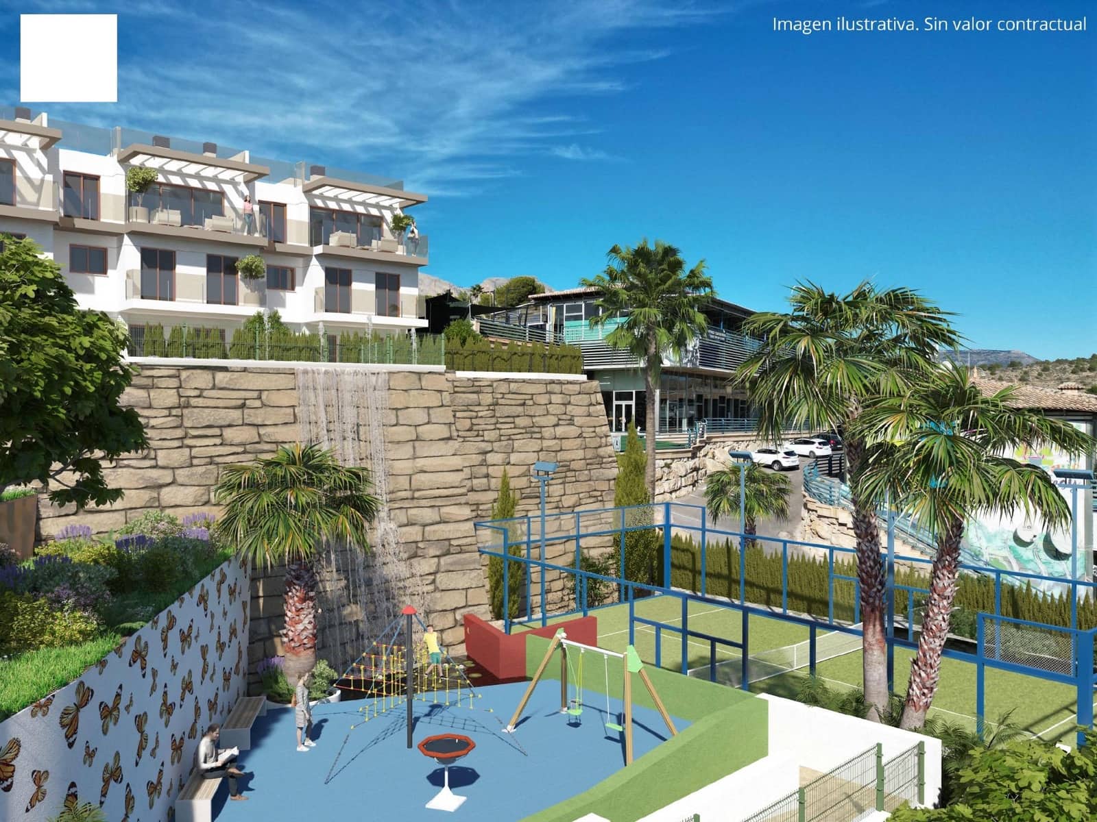 Chalet de 4 habitaciones en La Nucia en venta con piscina garaje - 427.000 € (Ref: 9068532)