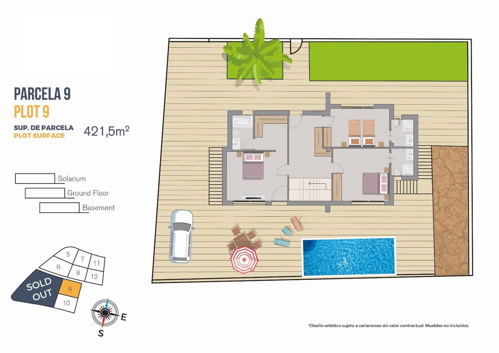3 soverom Villa til salgs i Finestrat med svømmebasseng garasje - € 650 000 (Ref: 9461135)