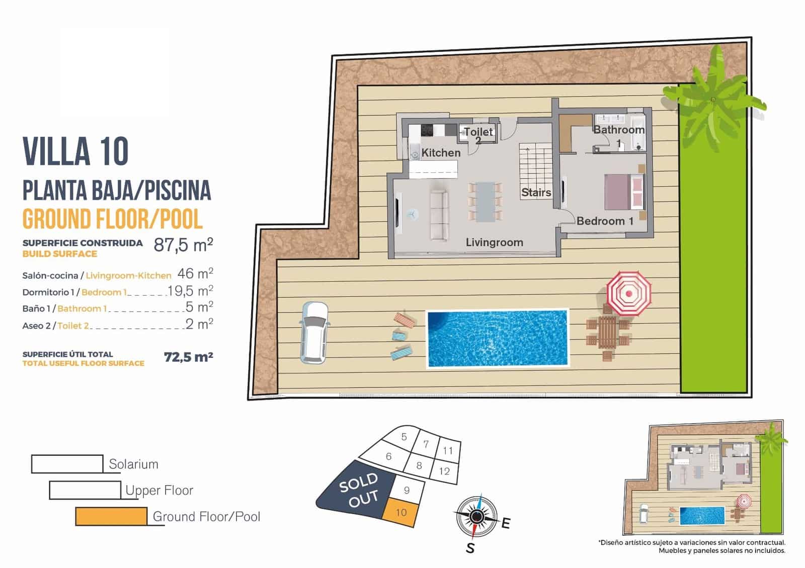 3 quarto Moradia para venda em Finestrat com piscina garagem - 675 000 € (Ref: 9550844)