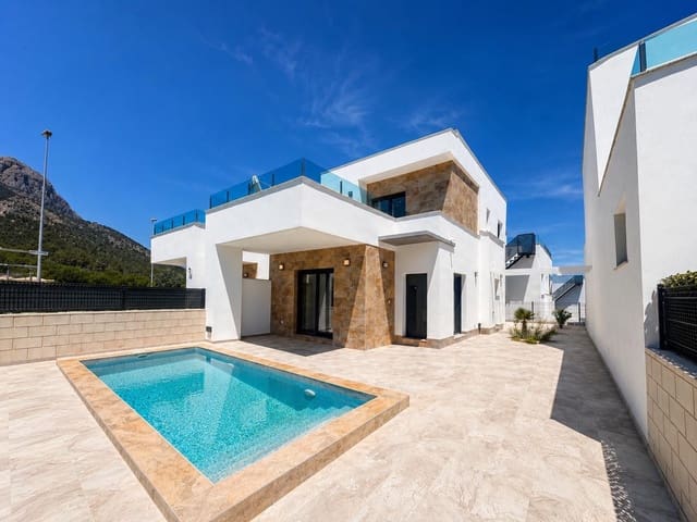 Chalet de 3 habitaciones en Polop en venta con piscina garaje - 469.000 € (Ref: 9966121)