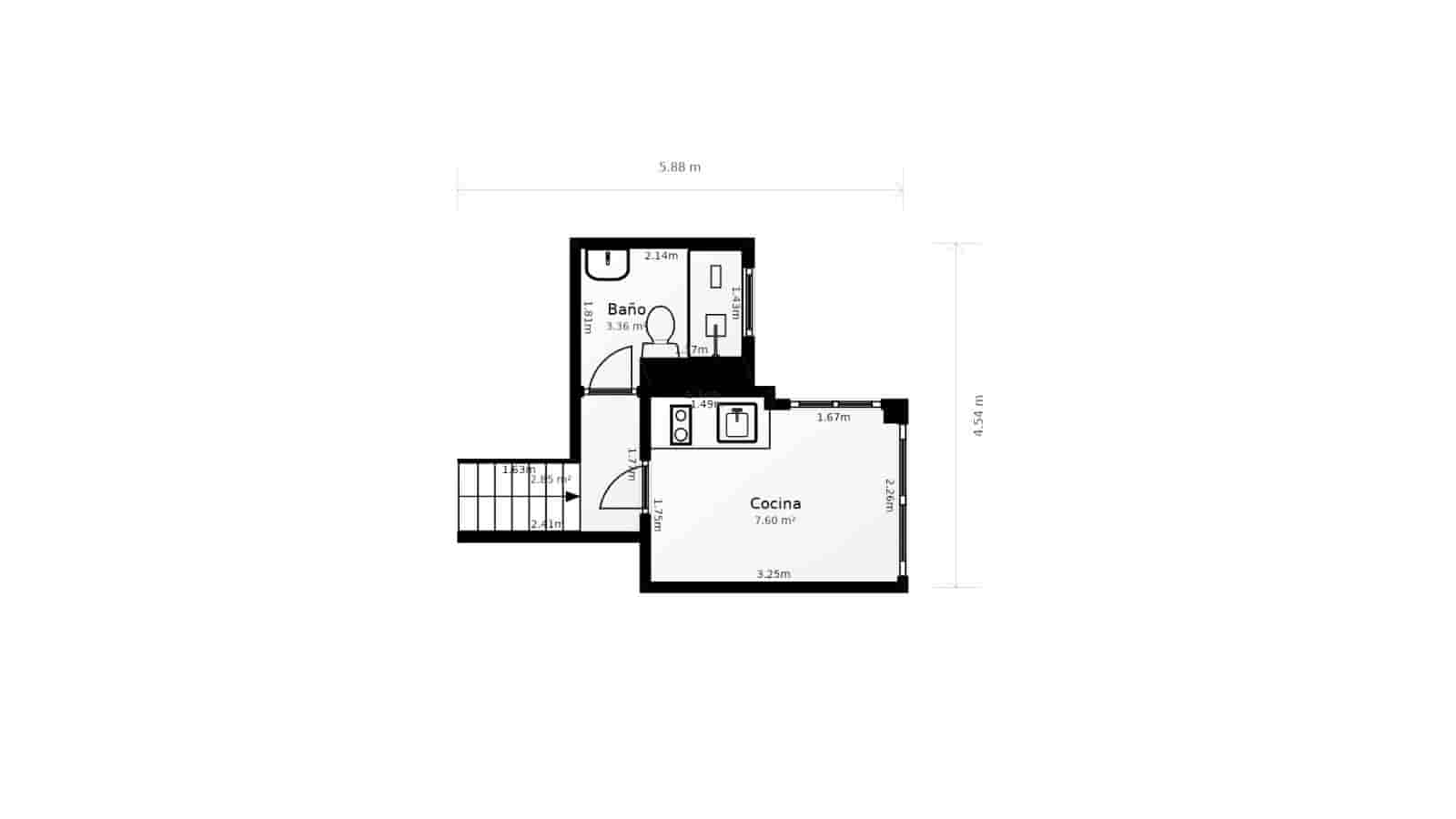 1 soverom Leilighet til salgs i Benalmadena Costa med garasje - € 299 000 (Ref: 10000244)