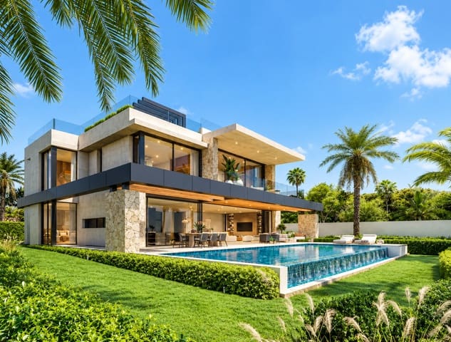 Chalet de 6 habitaciones en Marbella en venta con piscina garaje - 6.890.000 € (Ref: 10102259)