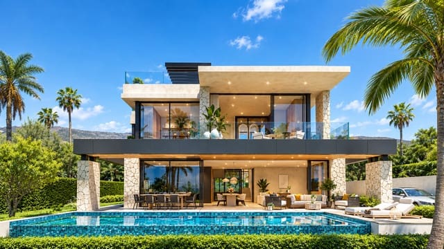Chalet de 6 habitaciones en Marbella en venta con piscina garaje - 6.890.000 € (Ref: 10102259)