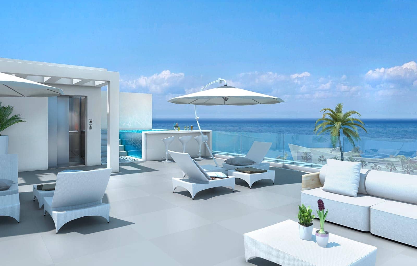 3 sovrum Lägenhet till salu i Benalmadena Costa med pool garage - 520 000 € (Ref: 5052716)