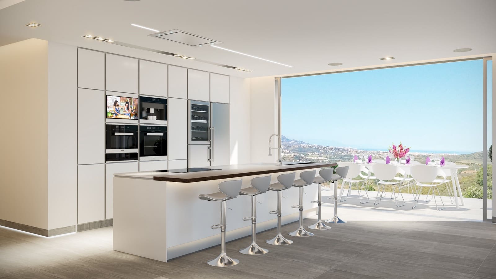 3 sypialnia Apartament na sprzedaż w Mijas Costa z basenem garażem - 499 000 € (Ref: 5052757)