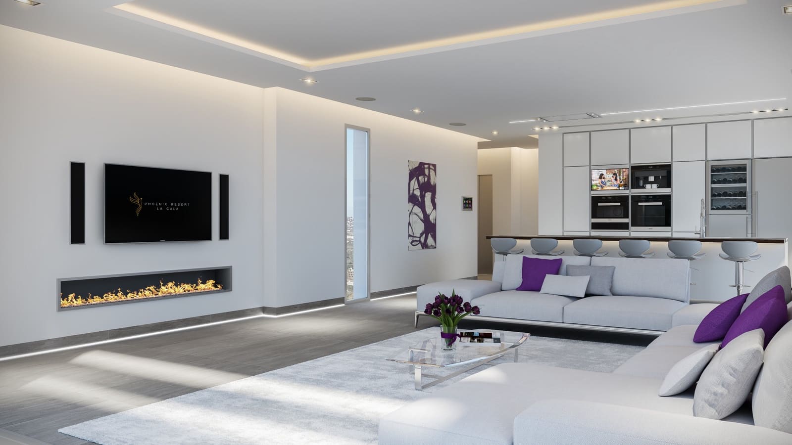 3 sypialnia Apartament na sprzedaż w Mijas Costa z basenem garażem - 499 000 € (Ref: 5052757)